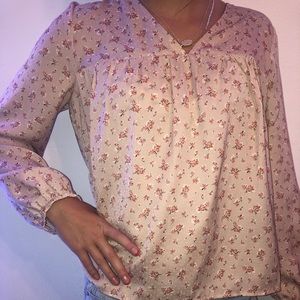 Madewell Floral Blouse
